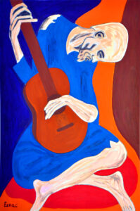 O guitarrista O guitarrista