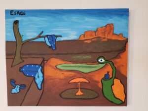 Relógios derretidos